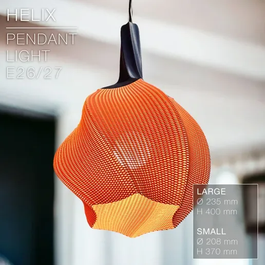 Helix – Abat-jour style rotin